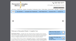 Desktop Screenshot of haymarketdentalcare.com